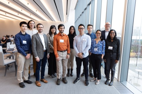 Group photo of winners of the 2022 Quantum Creators Prize, taken at the Chicago Quantum Summit.