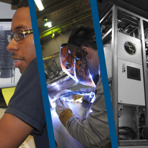 Images of AET engineers at work