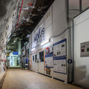 Scientists use the Northwestern Experimental Underground Site, called NEXUS, to study the behavior of quantum devices for use in dark matter searches and quantum information science. Credit: Ryan Postel, Fermilab